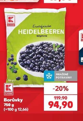 Erntefrische Heidelbeeren