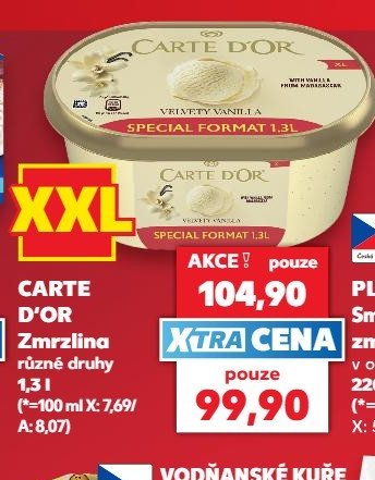 CARTE D'OR různé druhy - Kaufland aktualniletaky.eu