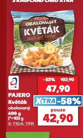 PAJERO Květák obalovaný - Kaufland aktualniletaky.eu