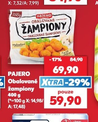 PAJERO Obalované žampiony - Kaufland aktualniletaky.eu