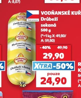 VODŇANSKÉ KUŘE Drůbeží sekaná - Kaufland aktualniletaky.eu