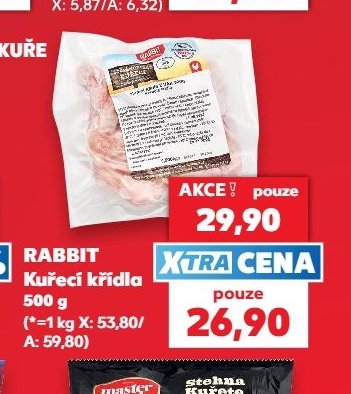 RABBIT Kuřecí křídla - Kaufland aktualniletaky.eu