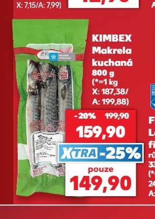 KIMBEX Makrela kuchaná - Kaufland aktualniletaky.eu
