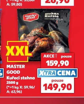MASTER GOOD Kuřecí stehna - Kaufland aktualniletaky.eu