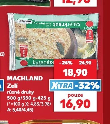 MACHLAND Zelí různé druhy 500 g / 350 g - 425 g - Kaufland aktualniletaky.eu
