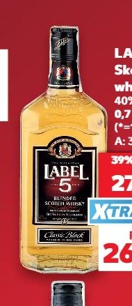 LABEL 5 Skotská whisky - Kaufland aktualniletaky.eu