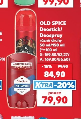 OLD SPICE Deostick/Deospray - Kaufland aktualniletaky.eu