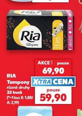 RIA Tampony - Kaufland aktualniletaky.eu