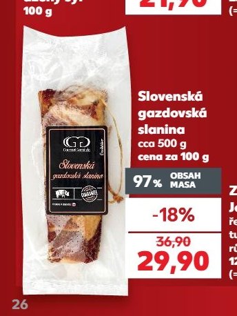 Slovenská gazdovská slanina - Kaufland aktualniletaky.eu