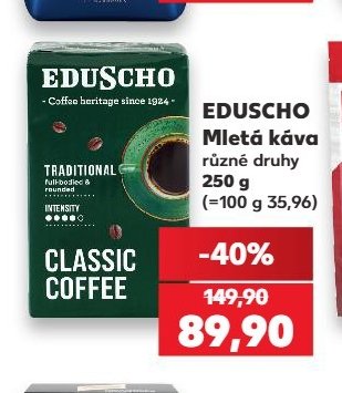 EDUSCHO mletá káva - Kaufland aktualniletaky.eu