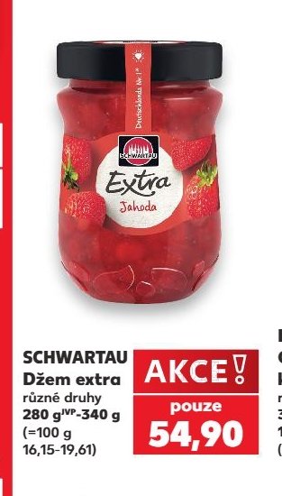 SCHWARTAU Džem extra - Kaufland aktualniletaky.eu