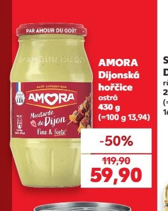 AMORA Dijonská hořčice - Kaufland aktualniletaky.eu