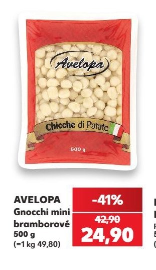 AVELOPA Gnocchi mini bramborové 500 g