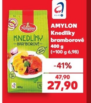 AMYLON Knedlíky bramborové 400 g - Kaufland aktualniletaky.eu