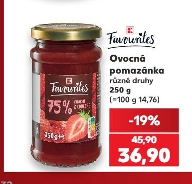 Favourites Ovocná pomazánka