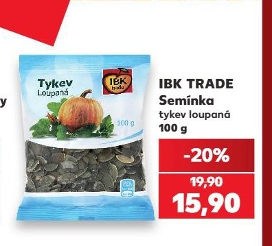 IBK TRADE Semínka tykev loupaná 100 g - Kaufland aktualniletaky.eu
