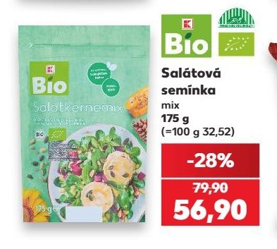 Bio Salátová semínka mix 175 g - Kaufland aktualniletaky.eu