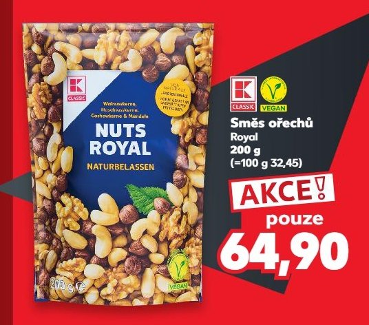 Směs ořechů Royal