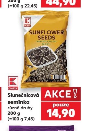 Slunečnicová semínka