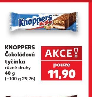 Knoppers čokoládová tyčinka - Kaufland aktualniletaky.eu