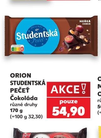 Orion Studentská Pečeť Čokoláda - Kaufland aktualniletaky.eu