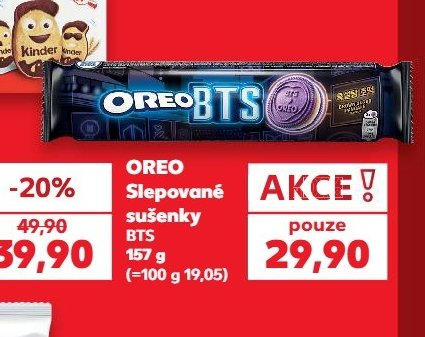 Oreo Sleované sušenky BTS - Kaufland aktualniletaky.eu