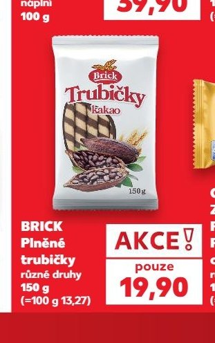 Brick Plněné trubičky - Kaufland aktualniletaky.eu