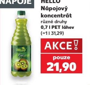 HELLO Nápojový koncentrát