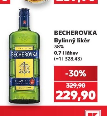 BECHEROVKA Bylinný likér