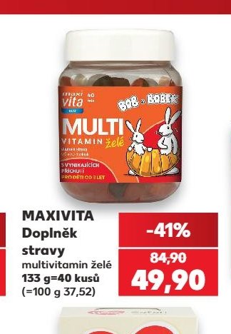 MAXIVITA Doplněk stravy multivitamin želé - Kaufland aktualniletaky.eu