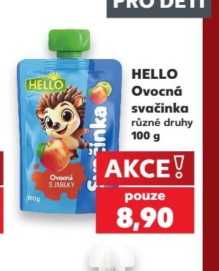 HELLO Ovocná svačinka - Kaufland aktualniletaky.eu