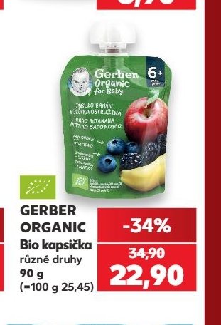 GERBER ORGANIC Bio kapsička - Kaufland aktualniletaky.eu