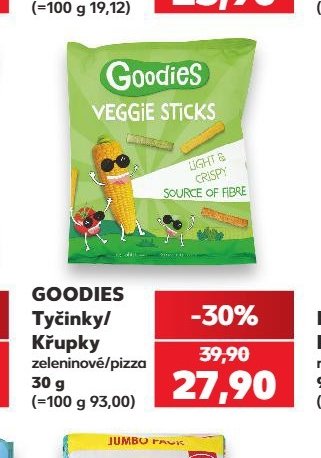 GOODIES Tyčinky/ Křupky - Kaufland aktualniletaky.eu