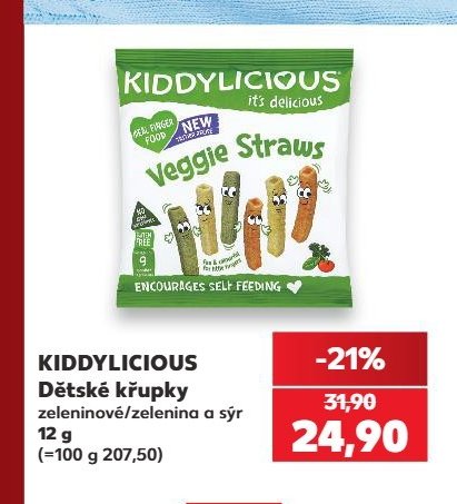 KIDDYLICIOUS Dětské křupky - Kaufland aktualniletaky.eu