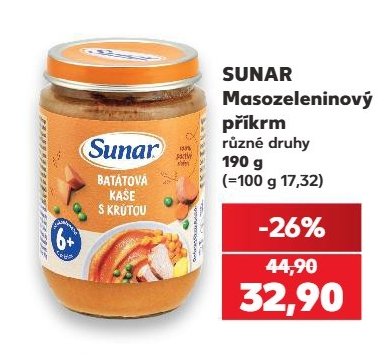 SUNAR Masozeleninový příkrm - Kaufland aktualniletaky.eu