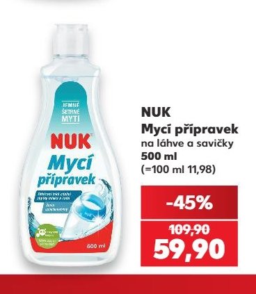 NUK Mycí přípravek - Kaufland aktualniletaky.eu