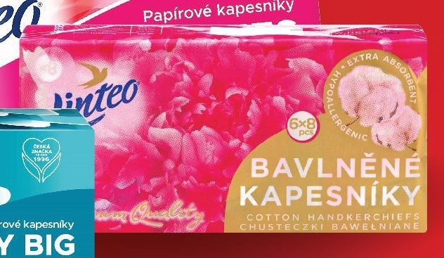 Linteo Bavlněné kapesníky - Kaufland aktualniletaky.eu