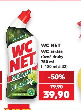 WC NET WC čistič