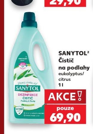 SANYTOL Čistič na podlahy