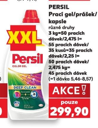 PERSIL Prací gel/prášek/kapsle