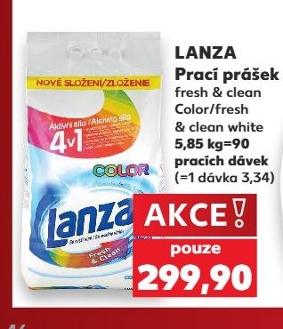 LANZA Prací prášek