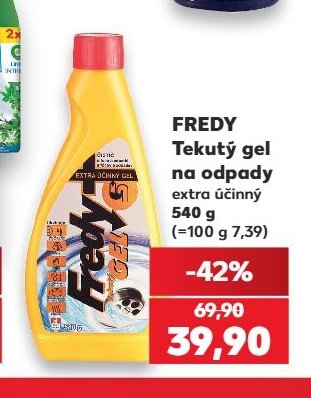 Fredy Tekutý gel na odpady