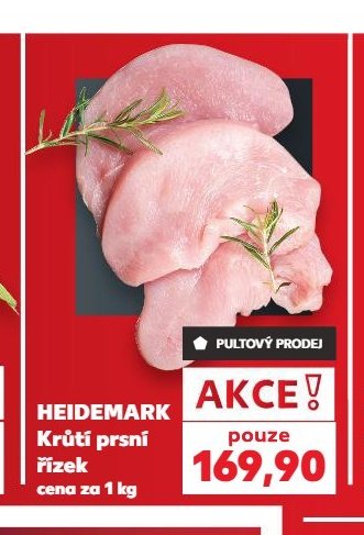 HEIDEMARK Krůtí prsní řízek - Kaufland aktualniletaky.eu