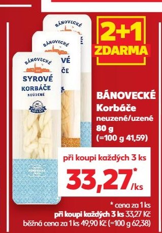 BÁNOVECKÉ Korbáče - Kaufland aktualniletaky.eu