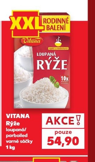 Vitana Rýže loupaná/parboiled - Kaufland aktualniletaky.eu