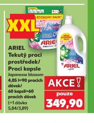 ARIEL Tekutý prací prostředek/Prací kapsle - Kaufland aktualniletaky.eu