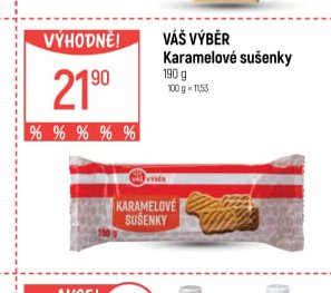 Váš Výběr Karamelové sušenky