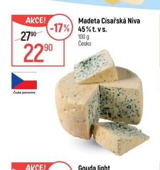 Madeta Císařská Niva 45% t. v s.