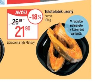 Tolstolobik uzený