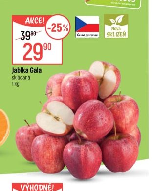 Jablka Gala